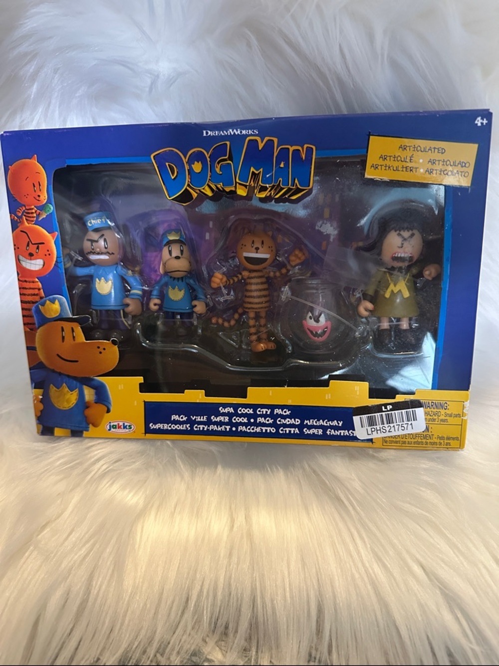 DreamWorks Dog Man Super Cool City Pack Action Figures